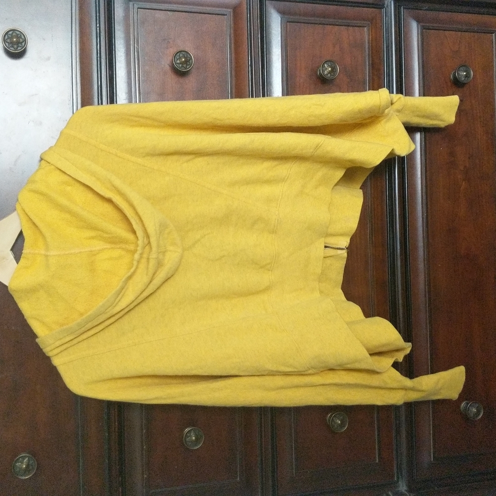 Free People Beach-Yellow hoodie - Picture 5 of 5